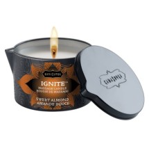 Kama Sutra Ignite Massage Candle-Sweet Almond 6oz